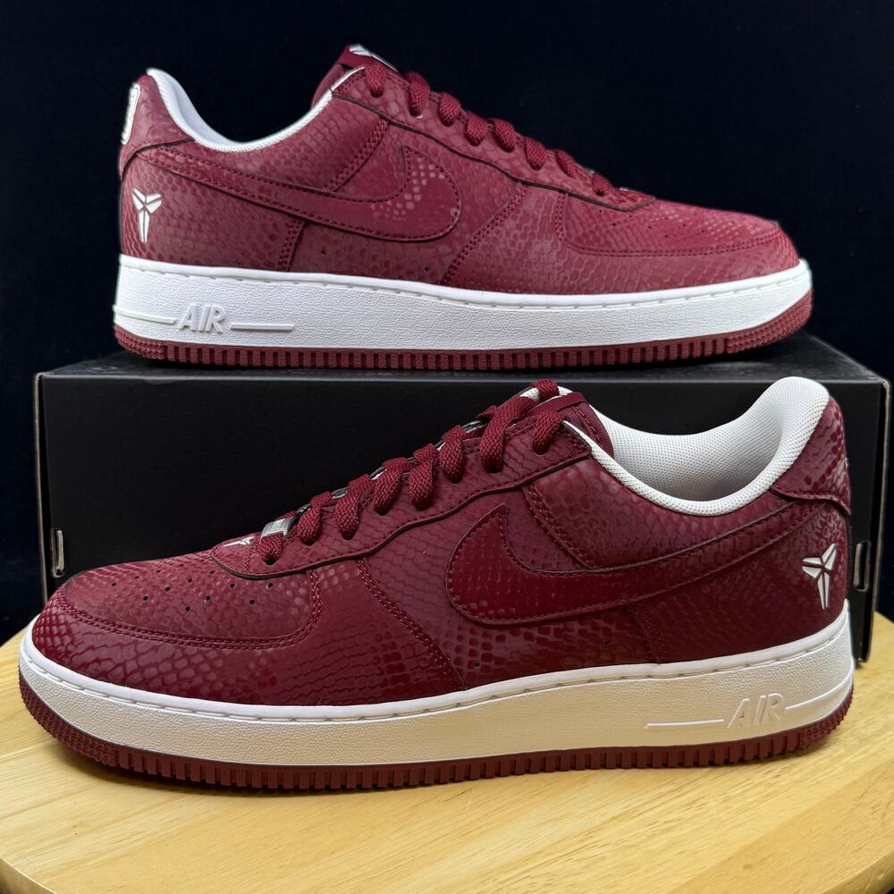 Nike Air Force 1 Low Kobe Bryant Lower Merion Away Men's IB0018-600 New Size 11